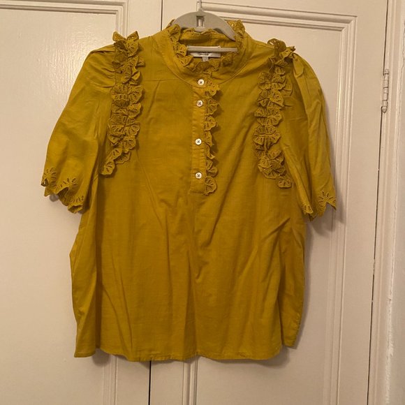 Sea Adrienne Cotton Short Sleeve Top - Picture 5 of 8